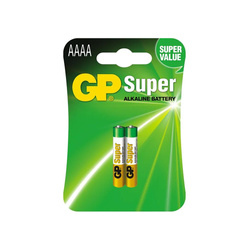 Bateria alkaliczna GP Super Alkaline AAAA 2szt/bl.
