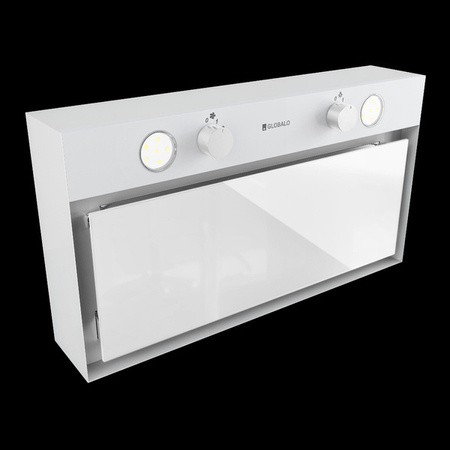 Okap kuchenny Fluxime 60.1 White + Turbina TW 1.2 GLOBALO