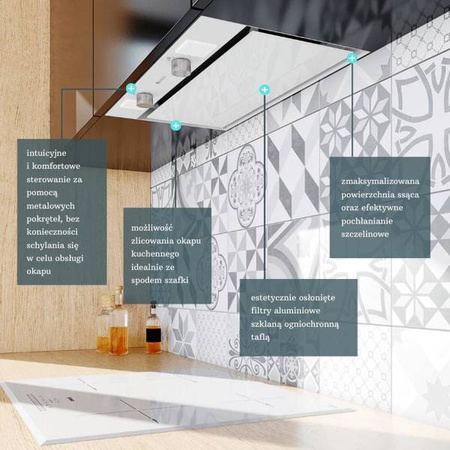 Okap kuchenny Spedtero 60.2 White GLOBALO