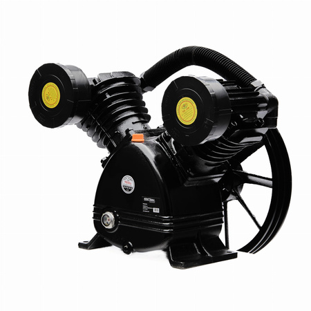 Kompresor sprężarka 4KW 2tłoki KD1404 - KRAFT&DELE