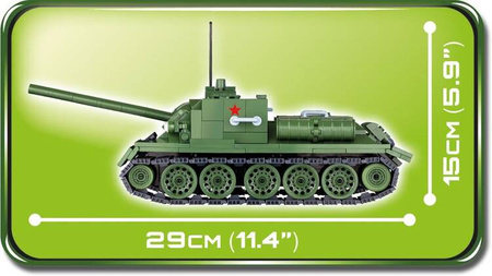Klocki Armia SU-85 - średnie działo samobieżne
