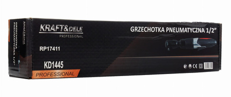 GRZECHOTKA PNEUMATYCZNA 1/2" KD1445 - KRAFT&DELE