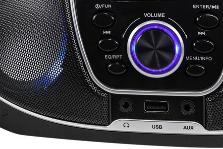 Boombox Trevi CMP588 DAB radio CD USB BT black