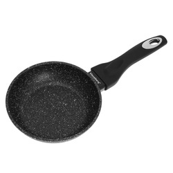 Patelnia aluminium, czarny marmurek, Ø16cm Klausber KB-7288