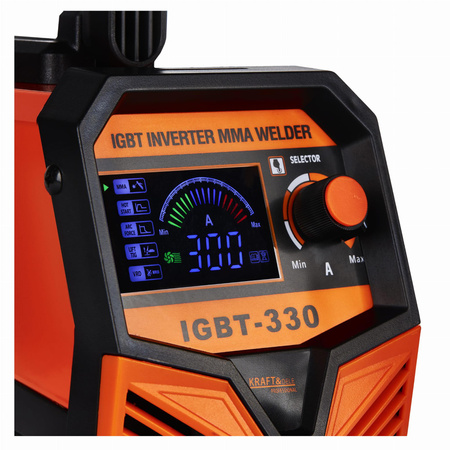 SPAWARKA IGBT/MMA/LIFT/TIG 330A KD1878 - KRAFT&DELE