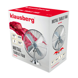 Wentylator biurkowy 50W Klausberg KB-7538