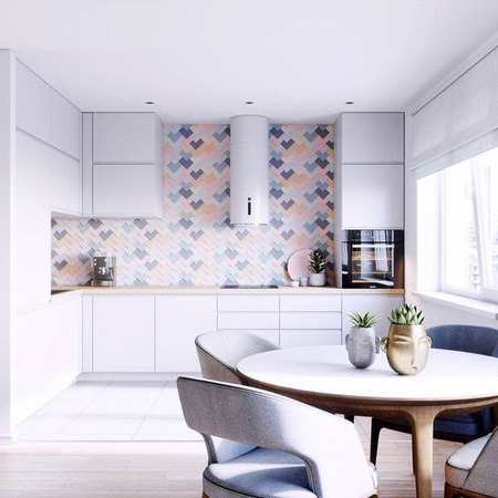 Przedłużka górna do okapów: ROXANO/HEWENO - WHITE GLOBALO