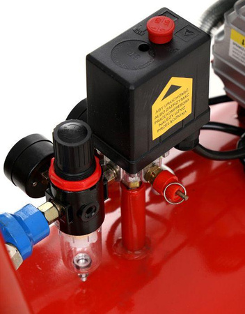 Kompresor olejowy 100L 2 Tłoki KD1480 + Separator - KRAFT&DELE