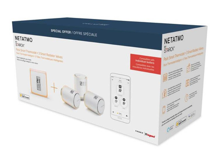 NETATMO ZESTAW - TERMOSTAT +