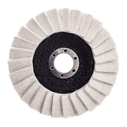 Tarcza filcowa filc do polerowania metalu 125mm KD959 - KRAFT&DELE
