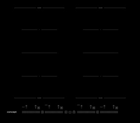 Płyta indukcyjna do zabudowy IDV6160