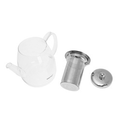 Zaparzacz szklany, tłokowy, 0,90l Kinghof KH-4843