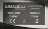 ZATAPIALNA POMPA DO WODY Z ROZDRABNIACZEM 3100W + PŁYWAK KD763 - KRAFT&DELE