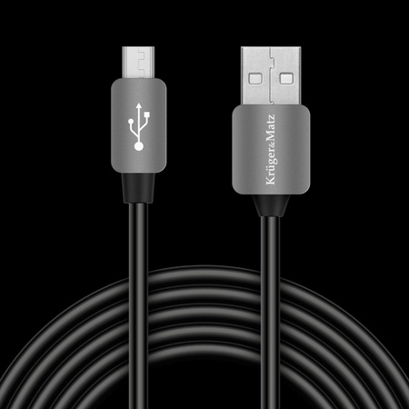 Kabel USB - micro USB wtyk-wtyk 1.8m Kruger&Matz