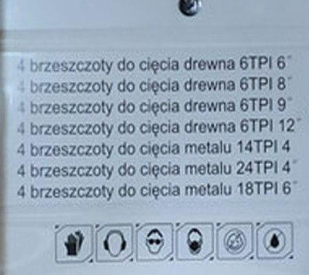 Brzeszczot do piły szablastej 28szt. KD10780 - KRAFT&DELE