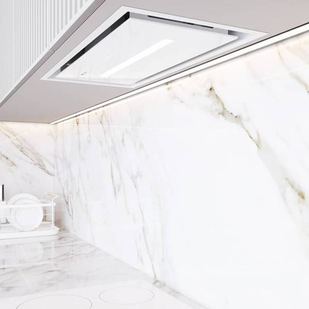 Okap kuchenny Lamezo 60.1 White + Turbina TW 1.2 GLOBALO