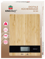 Waga kuchenna, bambusowy, 5kg KINGHoff KH-1825