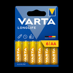 Bateria alkaliczna VARTA LR06 LONGLIFE 6szt./bl.