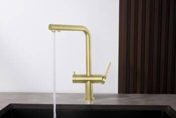 DELTA mosiądz antyczny Blue Water