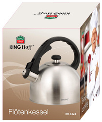 Czajnik tradycyjny 2l srebrny Kinghoff KH-3324