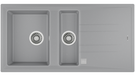 Zlewozmywak STONE 60 B-TG ALUMINIUM TEKA