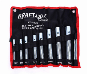 Zestaw kluczy do świec żarowych 10el. KD10820 - KRAFT&DELE