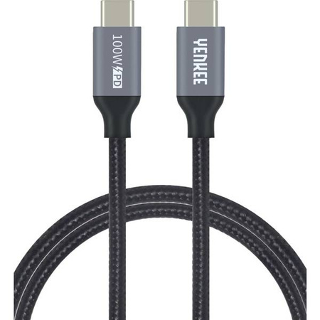 USB C KABEL YCU 323 BK Kabel C-C Gen.2/ 1,5m YENKEE