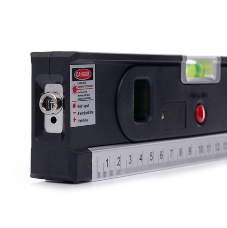 Poziomica laserowa z miarą 150cm KD10438 - KRAFT&DELE