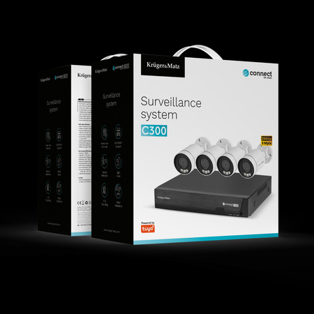 Zestaw do monitoringu IP Kruger&Matz Connect C300