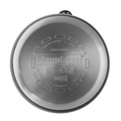 Czajnik tradycyjny 2,7l, czarny Klausberg KB-7368