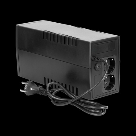 Zasilacz awaryjny UPS REBEL model Micropower 600 ( offline, 600VA / 360W , 230 V , 50Hz )