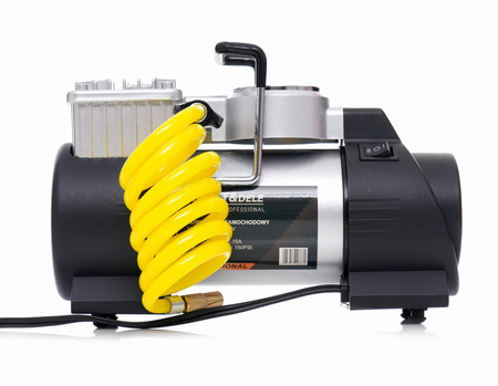 PRZENOŚNY KOMPRESOR SAMOCHODOWY 12V 190W KD1468 - KRAFT&DELE