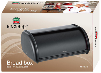 KH1834 CHLEBAK METAL. CZARNY KH-1834