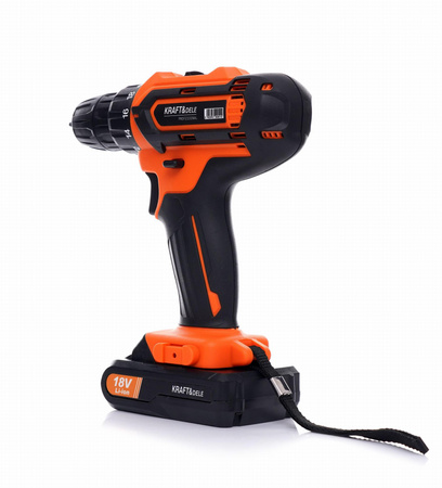 Wkrętarka wiertarka 18V Li-Ion KD3065 - KRAFT&DELE