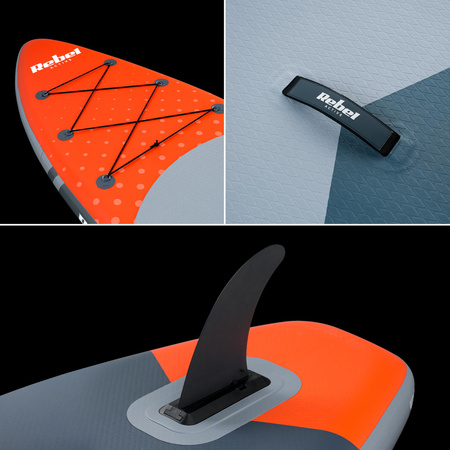 Deska SUP REBEL ACTIVE RBA4501 - pomarańczowa