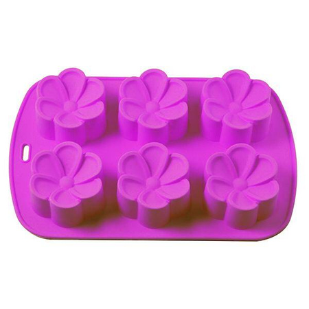 MR-1596 Silikonowa forma do pieczenia "Kwiatki"