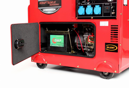 AGREGAT DIESEL + ATS KD123 - KRAFT&DELE