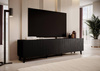 Szafka RTV BARI 200x42x52 czarny mat