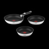 Zestaw patelni z odłączaną rączką 22cm , 24cm 28 cm TEESA FRYING PANS SINGLE HAND
