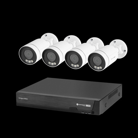 Zestaw do monitoringu IP Kruger&Matz Connect C300