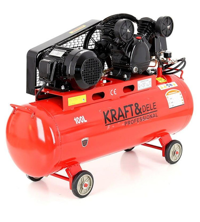 Kompresor Olejowy 100L 400V KD404 - KRAFT&DELE