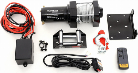 Wyciągarka - Wciągarka elektryczna KD1562 3000LBS 12V - KRAFT&DELE