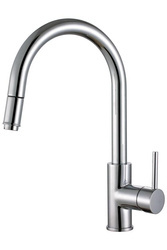 DELOS bateria kuchenna stal szczotkowana  wyciągana wylewkaALVEUS (1129023)