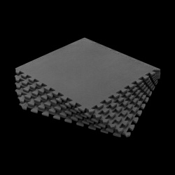 Mata pod sprzęt i do ćwiczeń na siłownię 180x120cm, materiał EVA, puzzle 6 szt, REBEL ACTIVE