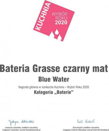 Grasse - czarny mat Art Platino