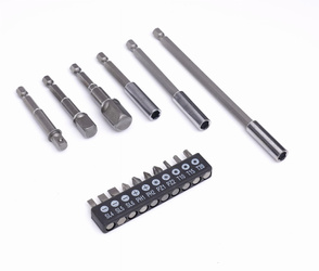 Zestaw uchwytów, adapterów i bitów 16el. KD10955 - KRAFT&DELE