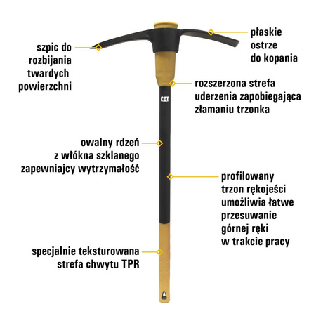 Kilof CAT J-Series 5lb - 3,58kg (0841308125305) - Cat