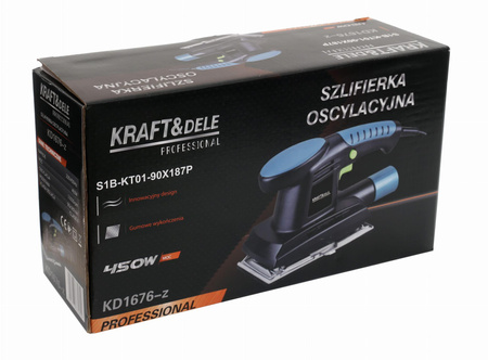 SZLIFIERKA OSCYLACYJNA KD1676-Z - KRAFT&DELE