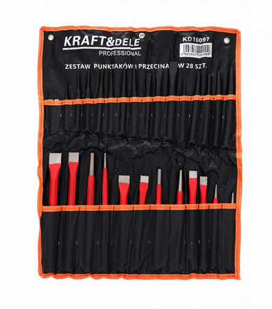 ZESTAW PUNKTAKÓW I PRZECINAKÓW 28EL KD10097 - KRAFT&DELE