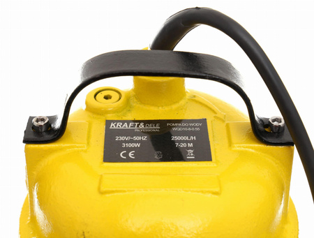 POMPA DO WODY Z ROZDRABNIACZEM 3100W KD760 - KRAFT&DELE